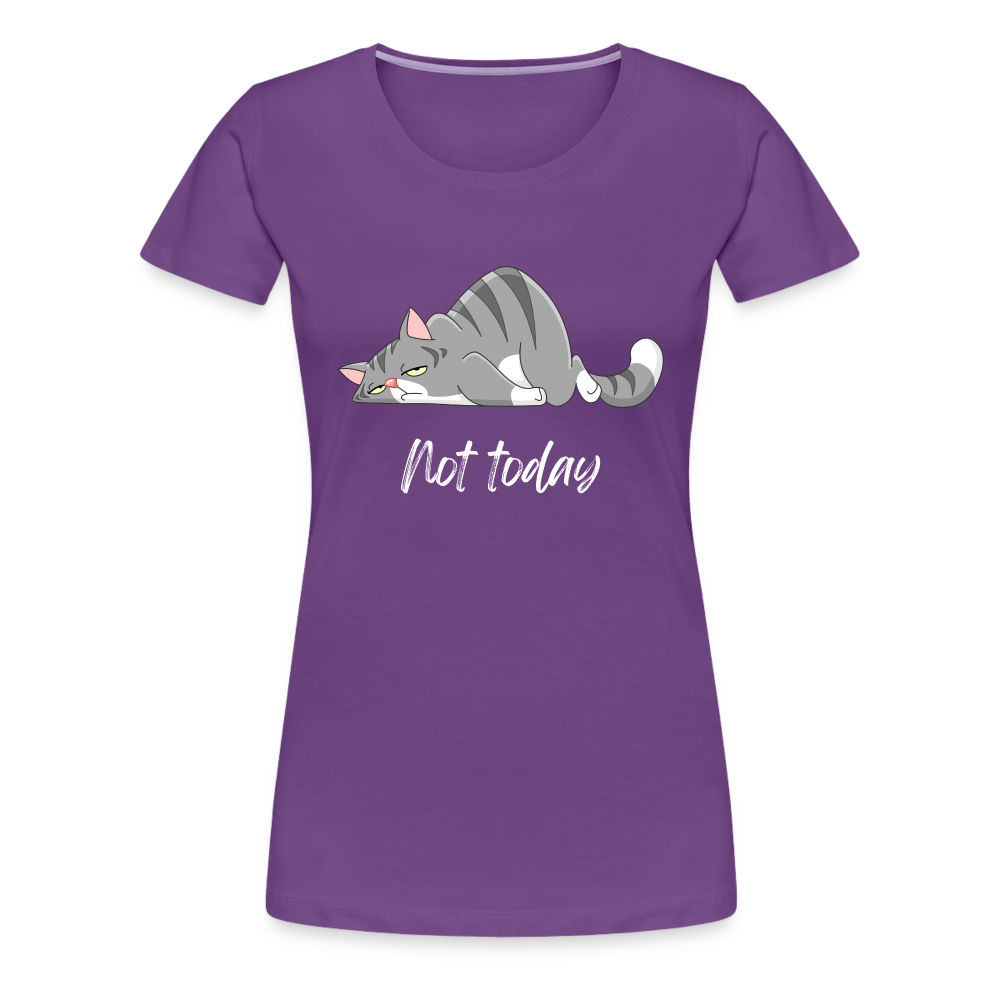 Not Today Tee - purple