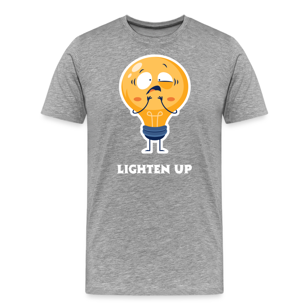 Lighten Up Tee - heather grey