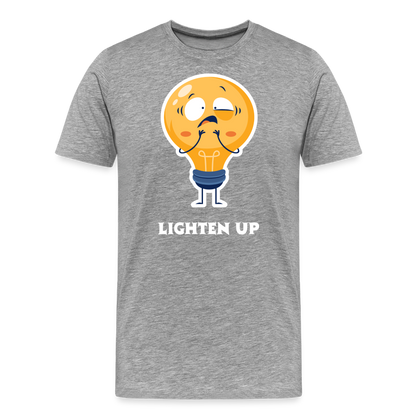 Lighten Up Tee - heather grey