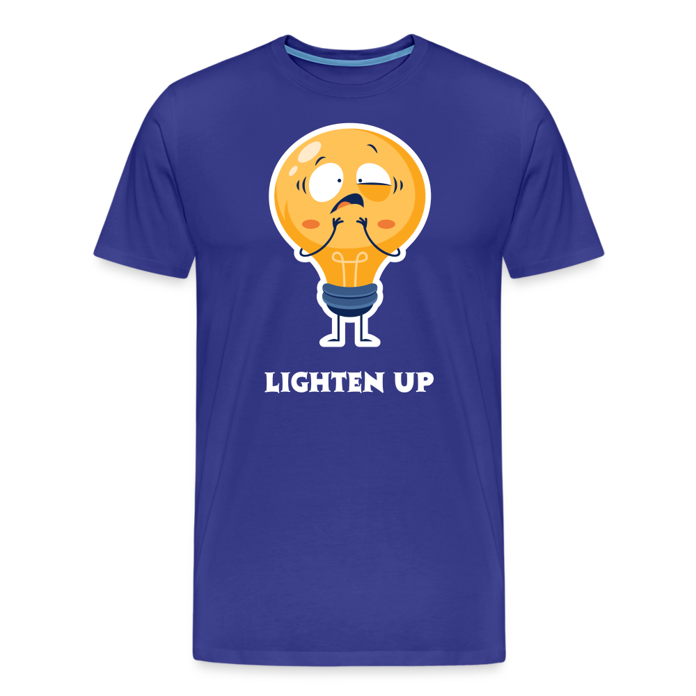 Lighten Up Tee - royal blue