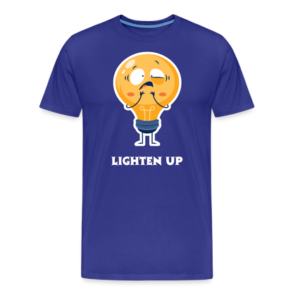 Lighten Up Tee - royal blue