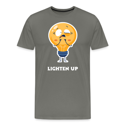 Lighten Up Tee - asphalt