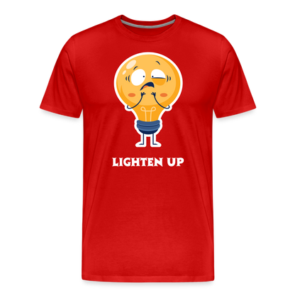 Lighten Up Tee - red