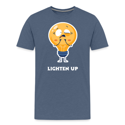 Lighten Up Tee - heather blue