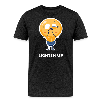 Lighten Up Tee - charcoal grey