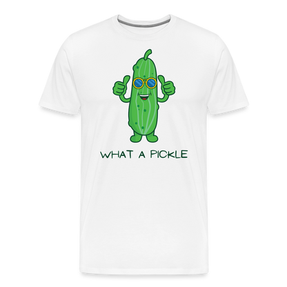 What a Pickle Tee - white