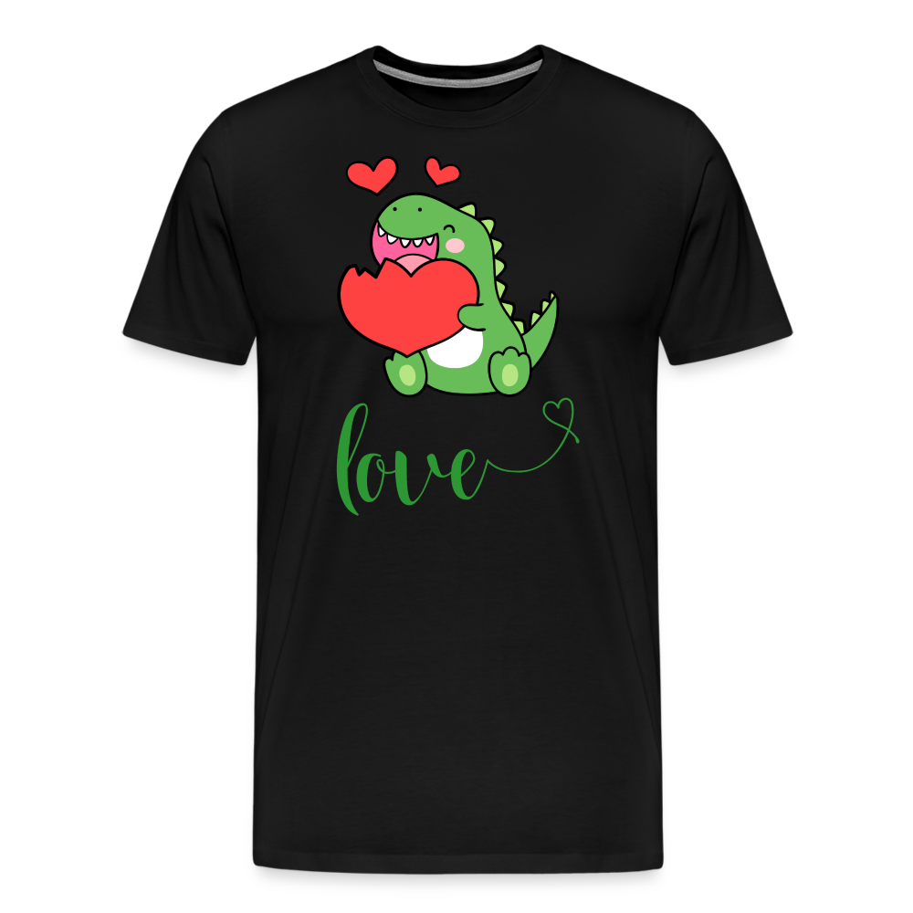 Dino Love Tee - black