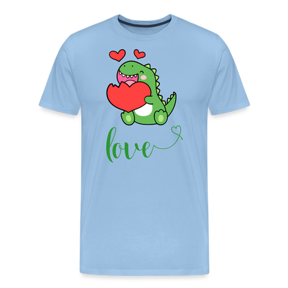 Dino Love Tee - sky