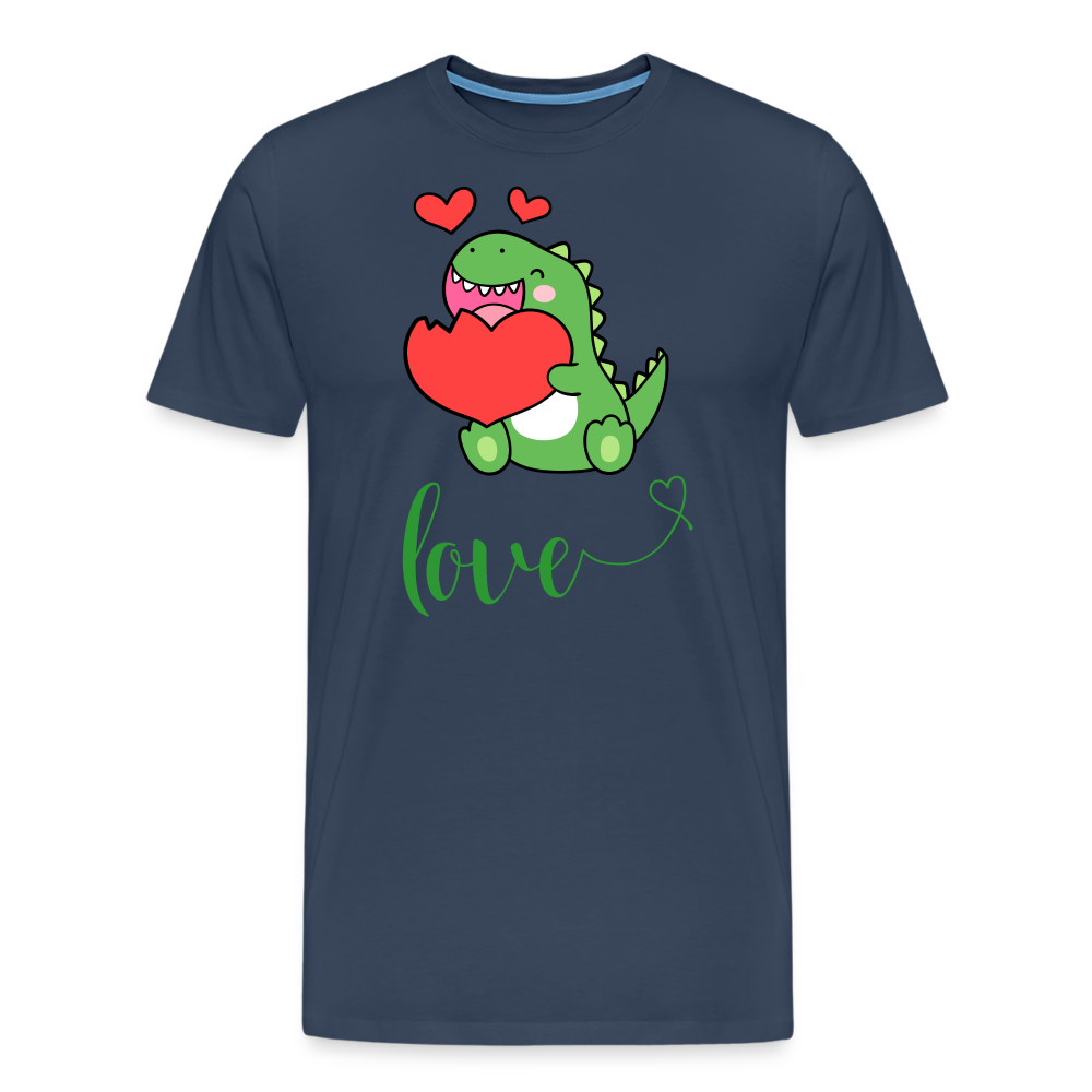 Dino Love Tee - navy