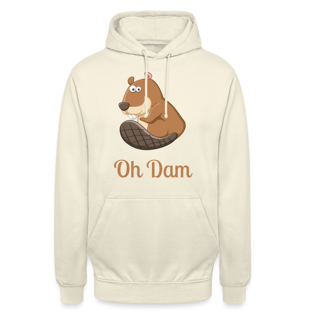 Oh Dam Unisex Hoodie - vanilla